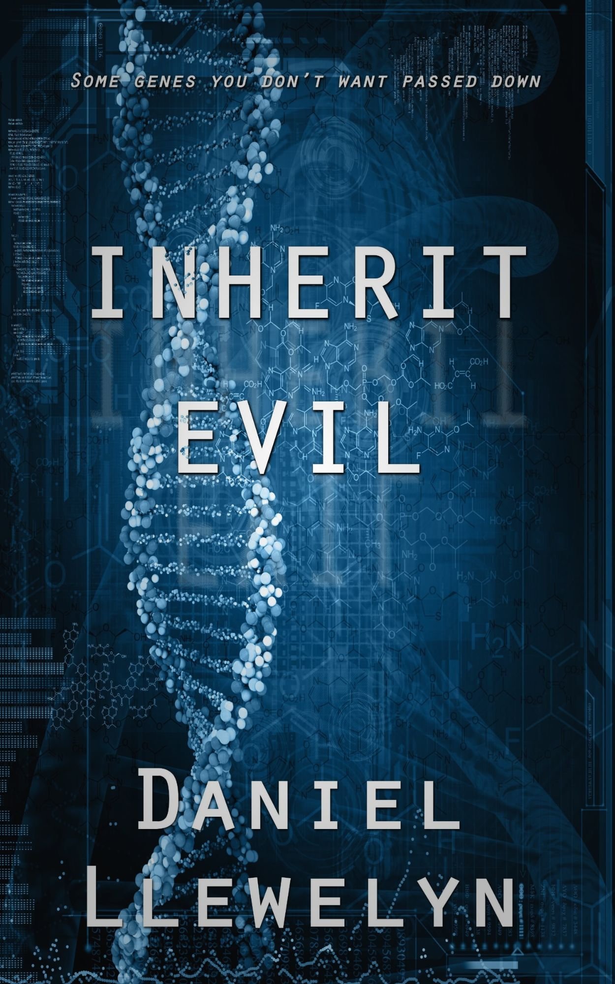 Inherit Evil by Daniel Llewelyn, book cover